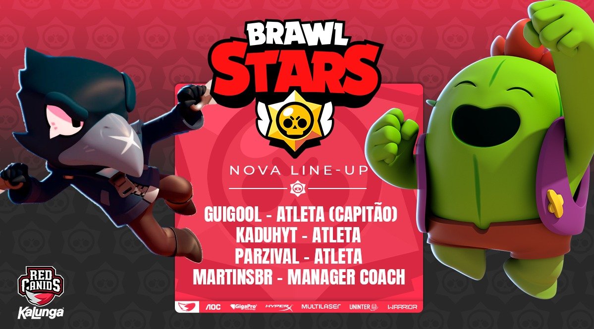 Novo Time De Brawl Stars Da Red Canids Kalunga Estreia Neste Sabado No Brawl Stars Championship - como entrar na atualização do brawl stars